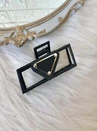 Fashion Women Elegant Black Hollow Geometric Metal Hair Claw Vintage Hair Clips Headband Hairpin Hair Accessories1643793