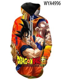 Men039s Hoodies Sweatshirts Men Women Children Anime Dragon Cool DBZ 3D Print Pullover Streetwear Casual Boy Girl Kids Fashio3185169