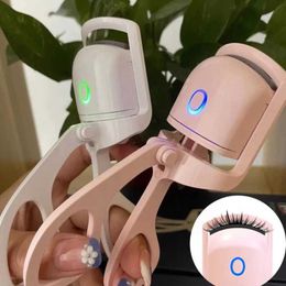 Eyelash Curler Electric heating comb eyelash curler portable temperature control charging eyelash curler long-lasting eyelash heating tool Q240517