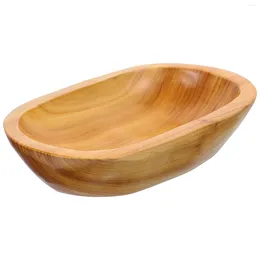 Dinnerware Sets Desktop Board Coffee Table Decor Snack Tray Wood Wooden Trays For Serving Plate