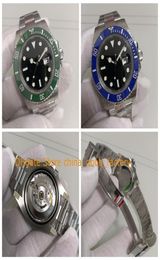 7 Style Expensive Watch for Men 41mm Sapphire Black Blue Dial Green Ceramic Bezel 904L Steel Bracelet VSf Mens Cal3235 Movement A5190939