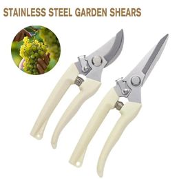 Garden Pruning Shears Heavy Duty Ultra Sharp Hand Pruners Tool SK5 Steel Laborsaving Scissors Saw Set 240516