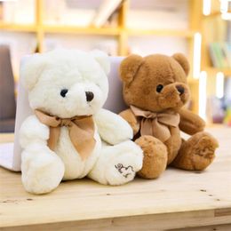 Pillow 40Cm Bear Plush Doll Kawaii Soft Stuffed Animal Cute Teddy Toys Birthday Gift Children's Holiday Surprise Company
