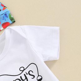 Clothing Sets Born Baby Boy Summer Clothes Daddy S Fishing Buddy Romper Fish Pants Set Hat 3Pcs Infant Outfit