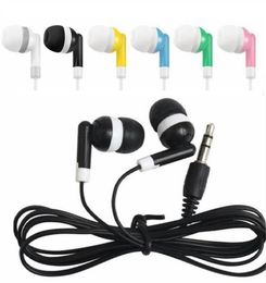 Earphone Colorful 35mm jack universal earphones headphone earbuds for samsung android phone mp33612454