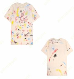 mens tshirt designer t shirts oversized fit clothes burning flame ball high street t shirt Broken coconut lettering graphic tees t9881337