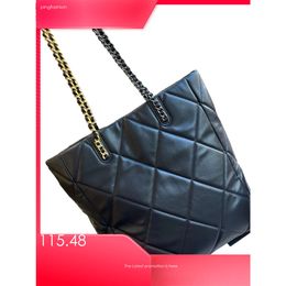 Large The Ping Tote Bag Leather Designer Handbags Grand Shopping Top Handle Handbag Chain Shoulder Tote Travel CC Turn-Lock Diamond-Quilted Purse Satchels Bag