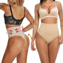 Women's Panties High Waist Shaping Breathable Intimates Body Shaper Slim Tummy Underwear Seamless Skinny Shapewear