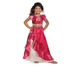 Girls Favourite Latina Princess Elena Cosplay Costumes From TV Elena Of Avalor Adventure Next Child Halloween Costumes4250511