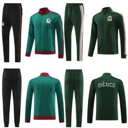 2024 2025 Mexico jacket Soccer Jersey Tracksuits uniform green National Copa America 24 25 CHICHARITO LOZANO GUARDADO CARLOS VELA RAUL Football Shirts