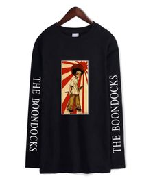 Men039s TShirts The Boondocks Shirts Crew Neck Men39s Shirt Long Sleeve Women Tshirts Unisex CasuaHarajuku Streetshirt Cl24819047779469