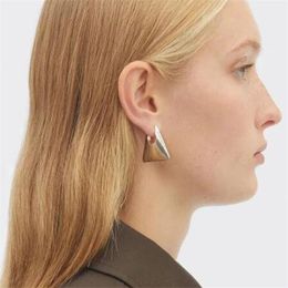 Fashion Luxury Earring Earrings Jewellery Europe Designer America Geometric Triangle Small Earrings Women Fine Gift Trend