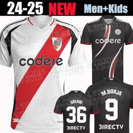 BORJA 2024 2025 RIVER PLATE J.AAREZ Home Soccer Jerseys PALAVECINO 3rd Camiseta PEREZ DE LA CRUZ 24 25 Third AWAY Football Concept FERNANDEZ ZUCULINI M.SUAREZ