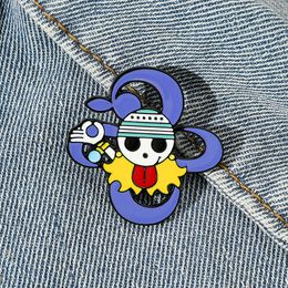 Boys japanese one piece anime cool enamel pin childhood game movie film quotes brooch badge Cute Anime Movies Games Hard Enamel Pins