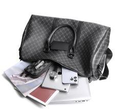 Duffel Bags Male Travel Bag Retro Duffle Handbag Shoulder PU Leather Big Messenger High Quality Men's Luggage Storage Crossbody