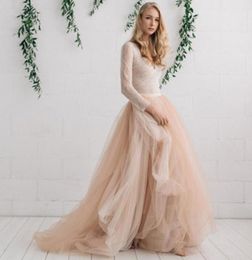 Skirts Fashion Bridal Tulle Skirt Champagne Nude Ivory Wedding Personalised Tiered Layers Long Maxi Custom Made4696956