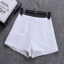 Women's Shorts 2024 Summer Fashion Women Skirts High Waist Casual Suit Black White Short Pants Ladies
