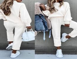 Yueyna women s clothing Two Piece Pants autumn winter long sleeve Sportwear jogging suits hoodies plus size tracksuit woman92045788170922