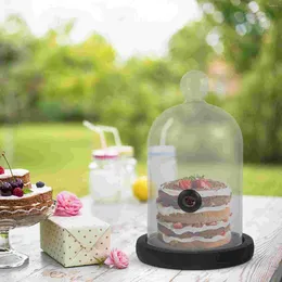Dinnerware Sets Glass Hood Butter Cake Bell Jar Cloche Dome Infuser Cover Smoking For Tray Smoke Tent