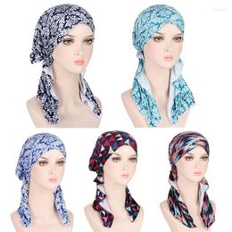 Ethnic Clothing Muslim Women Inner Hijabs Cap Arab Wrap Head Scarf Turban Bonnet Ready To Wear Hijab Femme Underscarf Caps Turbante