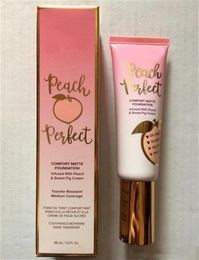 Makeup Foundation Peach perfect comfort matte foundation 3colors 48ml Face cream High quality7363715