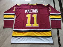 Hockey jerseys Physical photos Chicago Wolves Steve Maltais Men Youth Women High School Size S-6XL or any name and number jersey