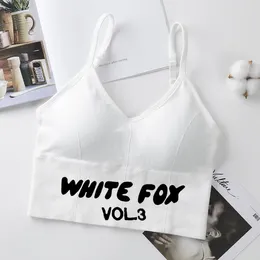 Women's Tanks Cotton Underwear Tube Tops Sexy Color Matching Bra Fashion Sports Comfort Tank Up Girl Suspender Lingerie
