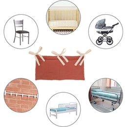 Diaper Multifunctional Crib Storage Bag Toddler Bed Headboard Organiser For Kids Baby Bedding Accessories Newborn