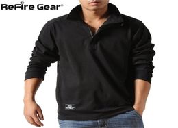 Refire Gear Cotton Casual Tshirts Men Spring Loose Long Sleeved Tactical Shirts Military Big Size Business Leisure Underwear 21044291892