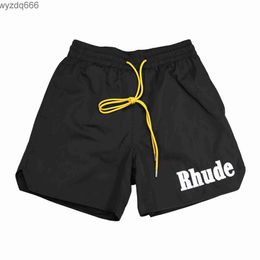 Rhude Shorts Men Desinger Short Fashion Sport Pants Womens Leather Us Size S-xl GABQ