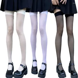 Women Socks Sexy Mesh Over-knee Japanese Maiden Lovely Long Harajuku High Tube For Student Girls