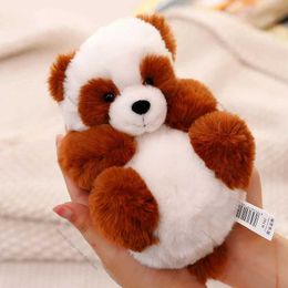 Stuffed Plush Animals Simulation Baby Panda Plush Toy Cute Stuffed Animals Pet Doll Soft Pandas in The Basket Soft Toys for Kids Girls Toys Nice Gift