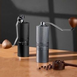 Professional manual coffee grinder portable 5core 6core 7core household adjustable Italian espresso stainless steel 240507