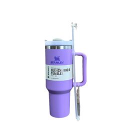 Large capacity 304 stainless steel car vacuum cup travel outdoor straw thermos cup kettle