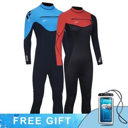 3MM Neoprene Wetsuits Surf Suit Men Women Kitesurf Snorkel Swimwear Winter Keep Warm Rash Guard Spearfishing Scuba Diving Suit 240508