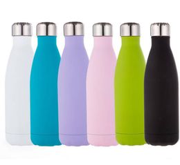 Cola water bottle 500ml vacuum insulated travel bottle double wall stainless steel coke shape outdoor thermal insulation bottle 174155626