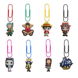 Christmas Decorations Pirate King Cartoon Paper Clips Cute For Kids Unique Bookmarks Gifts Girls Funny Book Markers Teacher Shaped Pap Otmls