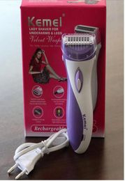 only 220v EU plug Waterproof Lady Shavers Rechargeable Female Electric Razor Shaver Removal women epilator hair clipper trimmer7077562
