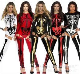 Queen witches woman halloween costume sexy vampire halloween cosplay santa suit costumes women adult Skeleton Zombie Uniforms Nigh1075216