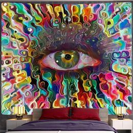 Tapestries Abstract Sketch Character Tapestry Bohemian Wall Decoration Home Art Hippie Mandala Scene Mattress