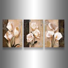 3 Piece Wall Art Modern Abstract Large cheap Floral Black And White tree of life Oil Painting On Canvas home decoration Poster6208437