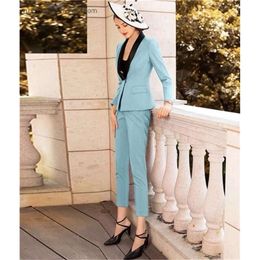 Business Jacket and Pants Pantsuits for Women Formal Ladies Pant Suits Office Uniform Style Female Trouser Pantsuit New