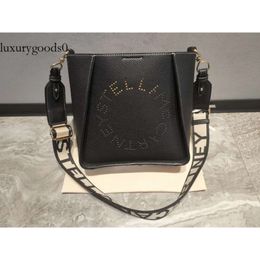 Stella Mccartney Crossbody Bag 366 Women Cowhide Metal Buckle High Capacity Real Leather Perforated Litchi Pattern Letter Shoulder Strap Designer Luxury Ba 293