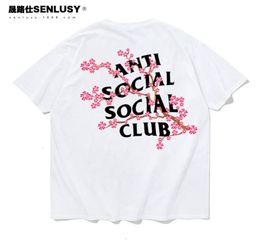 Men's T-shirts Digner 2021 Summer Short Club Cherry Blossom T-shirt and Wo Cotton Loose Half Sve4705629