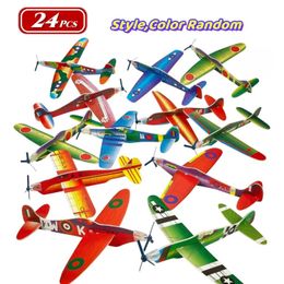 Aircraft Modle 24 pieces of 8-inch World War II glider aircraft - birthday party discount aircraft grand prizes gliders flight models S24520