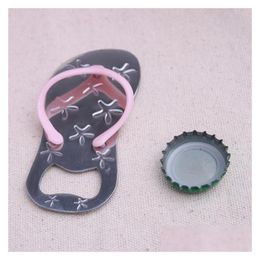 Openers Starfish Flops Bottle Opener Creative Sandals Shoes Beer Red Wine Slipper Shaped Wedding Drop Delivery Home Garden Kitchen, Di Dhsd9