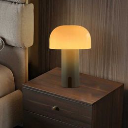 Lamps Shades Mushroom Table Lamp Charging Atmosphere Light Decorative Night Lights Touch Control Y240520ZTE7