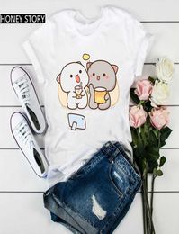 Newly Women Tshirt Cartoon Funny Cute Cat Print T shirt Femme Harajuku Kawaii Summer Tops Tee Shirt Femme Tumblr Clothes X05272719242