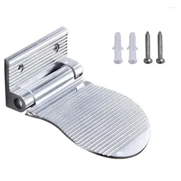 Bath Accessory Set Shower Footstool Modern & Practical Bathroom Footrest For Improved Circulation Aluminium Alloy Accessories