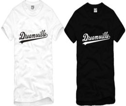 high quality cotton tee new DREAMVILLE J COLE LOGO printed t shirt hip hop tee shirts 100 cotton 6 color7434857